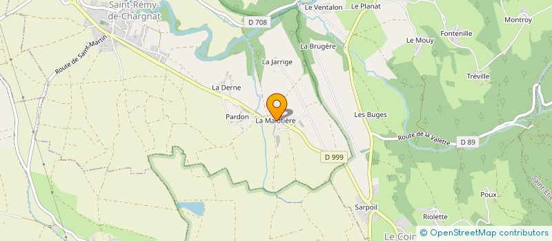 localisation de l'entreprise MONSIEUR DAVID PINTO  PARENTIGNAT