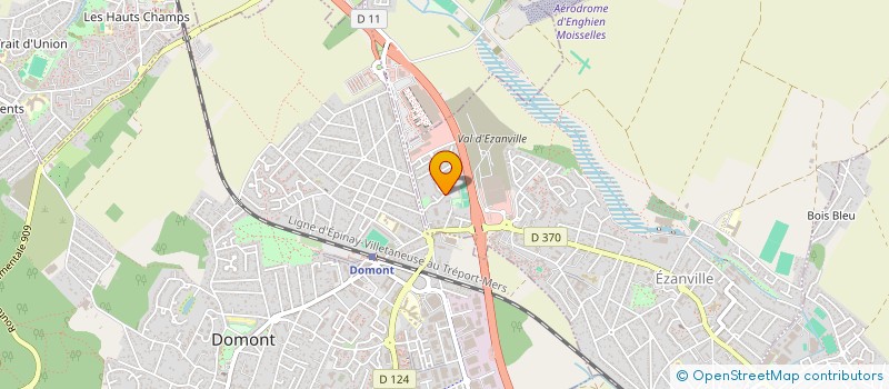 localisation de l'entreprise MONSIEUR DAVID PINTO  MERY-SUR-OISE