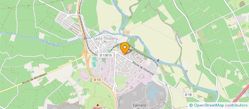 localisation de l'entreprise MONSIEUR DAVID PIPAON  SAINT-THIBERY