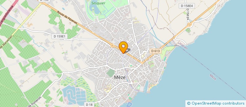 localisation de l'entreprise MONSIEUR DAVID PIRAULT à MEZE