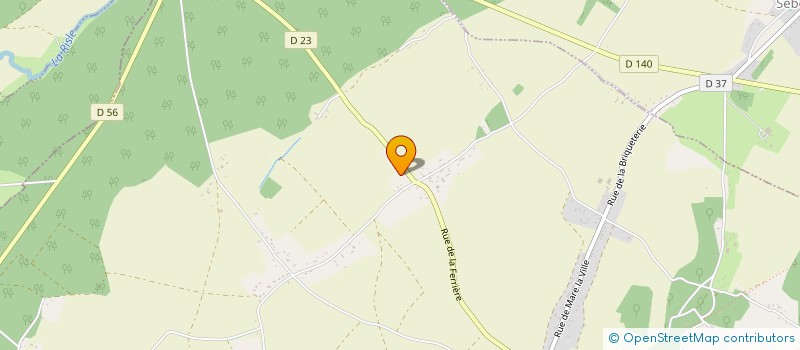 localisation de l'entreprise MONSIEUR DAVID PITARD  LE FIDELAIRE