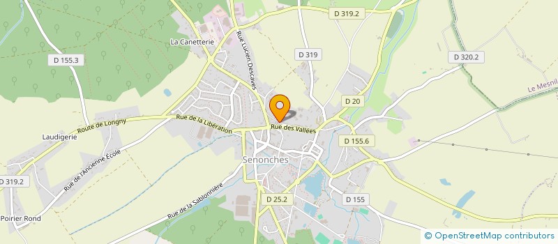 localisation de l'entreprise MONSIEUR DAVID PITTIGLIO à SENONCHES