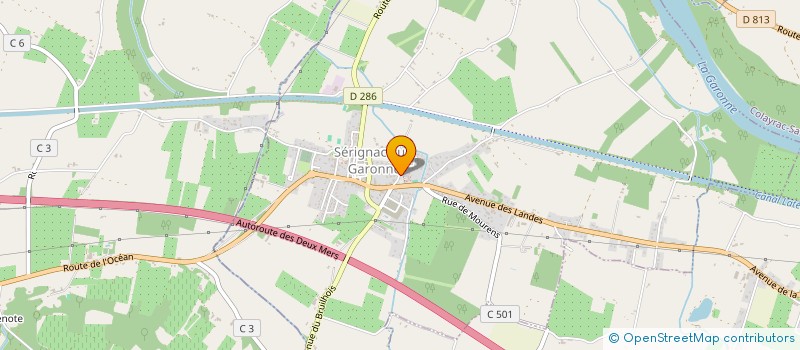 localisation de l'entreprise MONSIEUR DAVID PLAISIR  TOULENNE