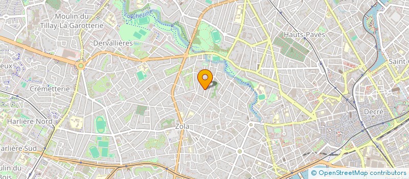 localisation de l'entreprise MONSIEUR DAVID PLANCHOT  NANTES