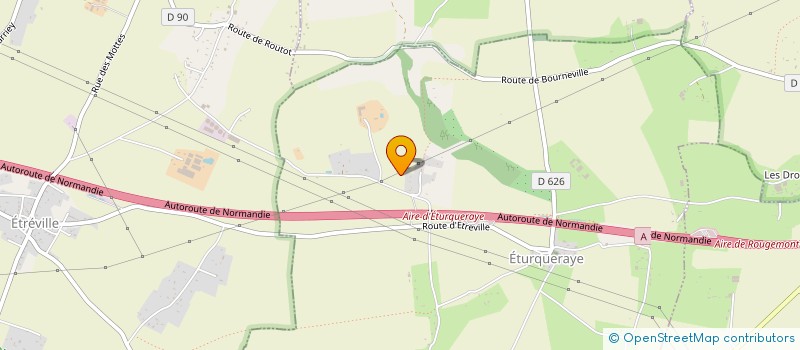 localisation de l'entreprise MONSIEUR DAVID PLANQUOIS  ETURQUERAYE