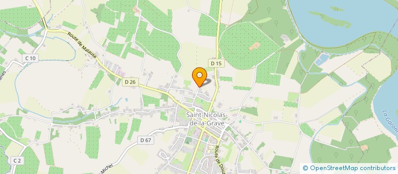 localisation de l'entreprise MONSIEUR DAVID PLANTADE  SAINT-NICOLAS-DE-LA-GRAVE