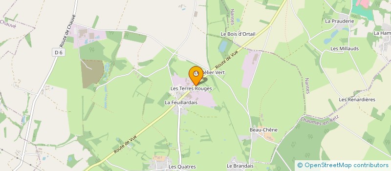 localisation de l'entreprise MONSIEUR DAVID PLANTIVE à CHAUMES-EN-RETZ