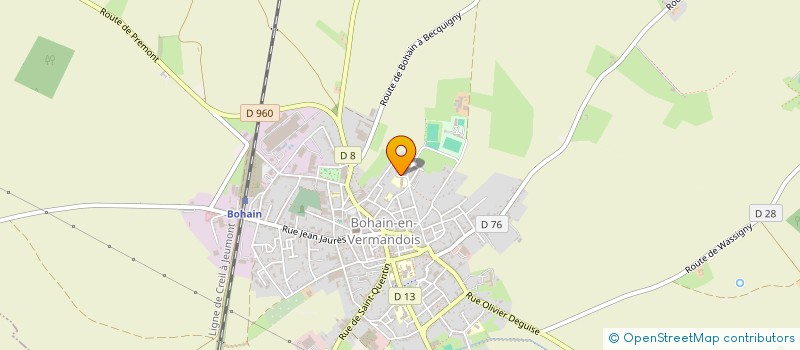 localisation de l'entreprise MONSIEUR DAVID PLOCQ  BOHAIN-EN-VERMANDOIS