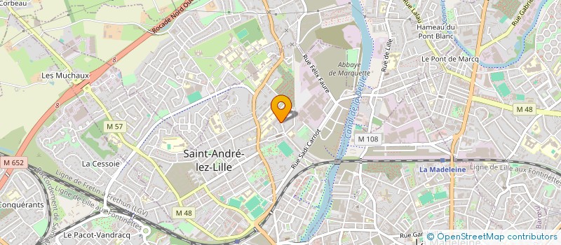 localisation de l'entreprise MONSIEUR DAVID POIRET  VERLINGHEM