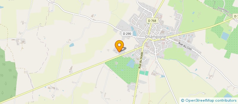 localisation de l'entreprise MONSIEUR DAVID POISSON à LES HAUTS-D'ANJOU