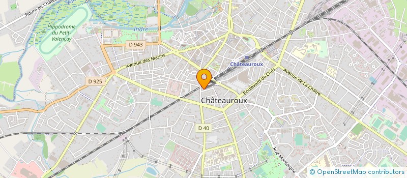 localisation de l'entreprise MONSIEUR DAVID POLESE à CHATEAUROUX