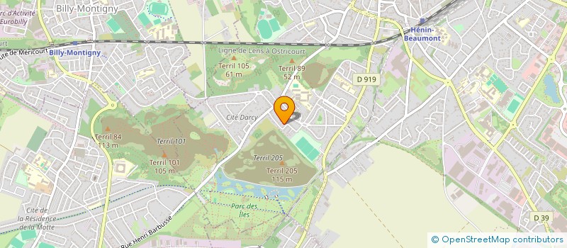 localisation de l'entreprise MONSIEUR DAVID POLFLIET à HENIN-BEAUMONT