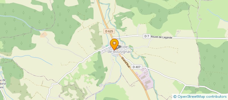 localisation de l'entreprise MONSIEUR DAVID POLSINELLI à DREUILHE