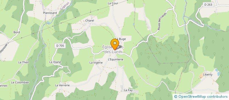 localisation de l'entreprise MONSIEUR DAVID POMEL  CONDAT-LES-MONTBOISSIER