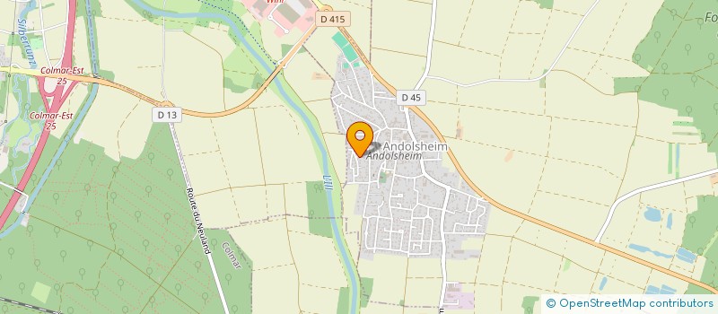 localisation de l'entreprise MONSIEUR DAVID PORTELA  ANDOLSHEIM