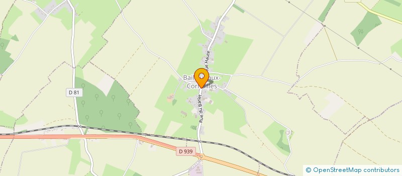 localisation de l'entreprise MONSIEUR DAVID POTET  BAILLEUL-AUX-CORNAILLES