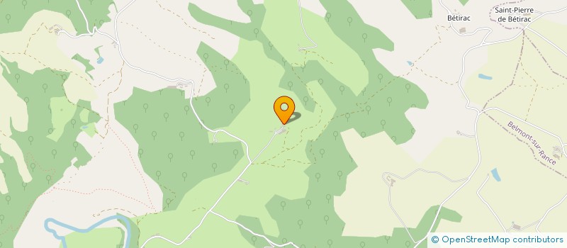 localisation de l'entreprise MONSIEUR DAVID POUJADE  SAINT-SEVER-DU-MOUSTIER