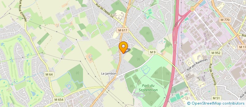 localisation de l'entreprise MONSIEUR DAVID PREVOST  BONDUES