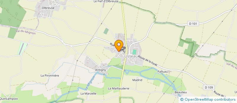 localisation de l'entreprise MONSIEUR DAVID PRIESTLEY  VAL-DU-MIGNON