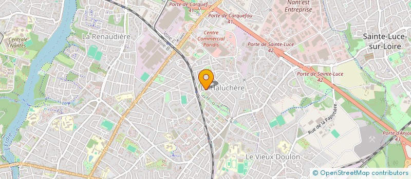 localisation de l'entreprise MONSIEUR DAVID PROCHASSON à NANTES