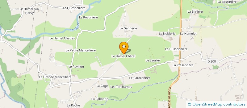 localisation de l'entreprise MONSIEUR DAVID PROSSER  PERCY-EN-NORMANDIE