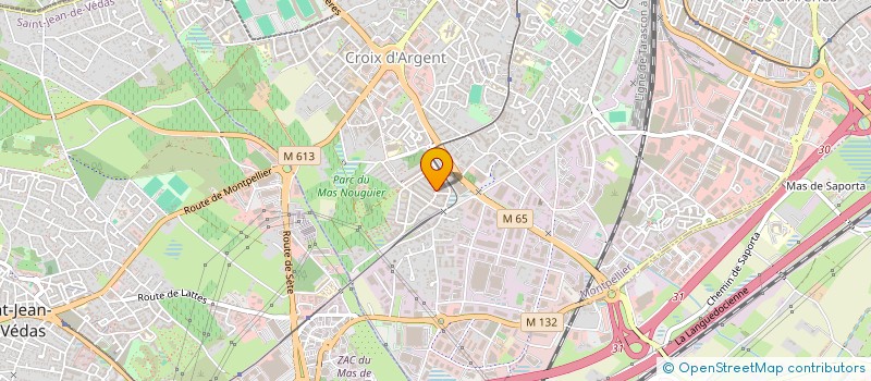 localisation de l'entreprise MONSIEUR DAVID PRUDON  MONTPELLIER
