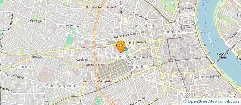 localisation de l'entreprise MONSIEUR DAVID PUCHEU DAVID  BORDEAUX