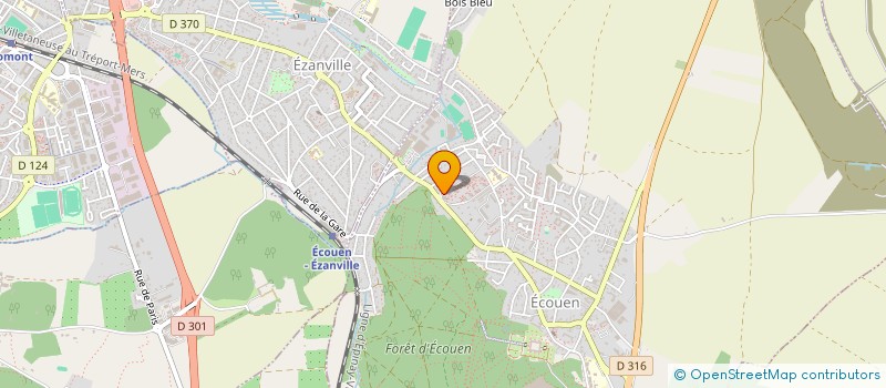 localisation de l'entreprise MONSIEUR DAVID PUFFET  ECOUEN