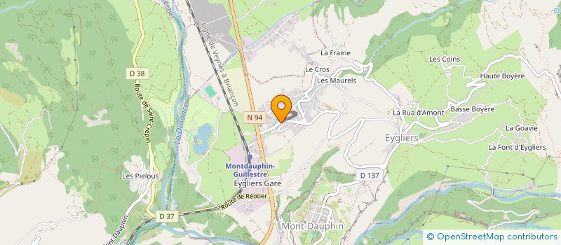 localisation de l'entreprise MONSIEUR DAVID PUY  MONT-DAUPHIN