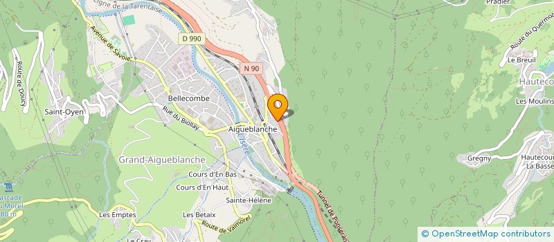 localisation de l'entreprise MONSIEUR DAVID PYRYT  GRAND-AIGUEBLANCHE