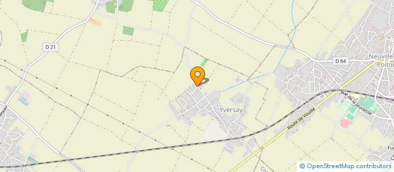 localisation de l'entreprise MONSIEUR DAVID QUENTIN  SAINT-MARTIN-LA-PALLU