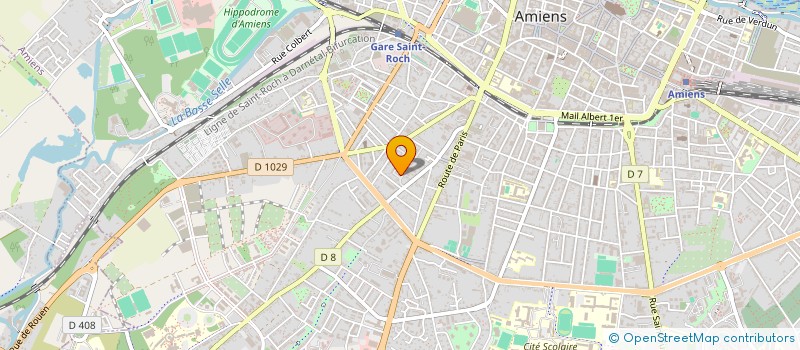 localisation de l'entreprise MONSIEUR DAVID QUERTIER  AMIENS