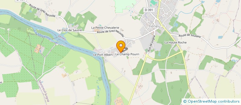 localisation de l'entreprise MONSIEUR DAVID QUINVEROS à FENEU