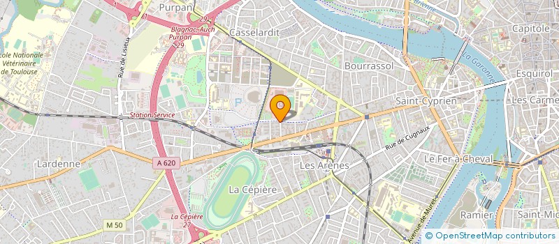 localisation de l'entreprise MONSIEUR DAVID QUISTIN à TOULOUSE
