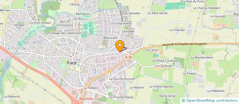 localisation de l'entreprise MONSIEUR DAVID RABILLER à PACE