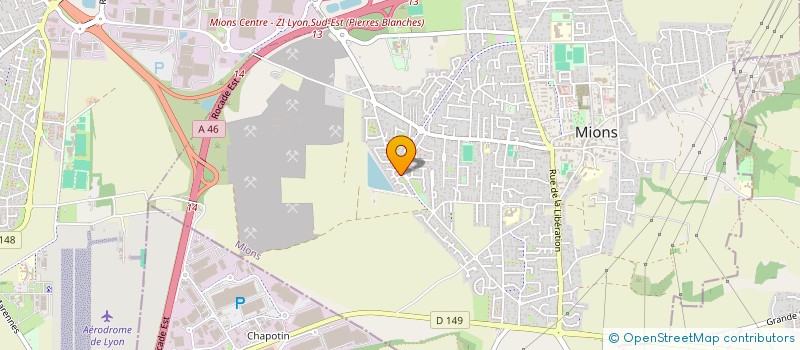 localisation de l'entreprise MONSIEUR DAVID RACINE  MIONS