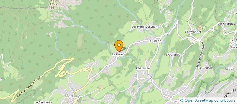 localisation de l'entreprise MONSIEUR DAVID RACT-GRAS  MERCURY