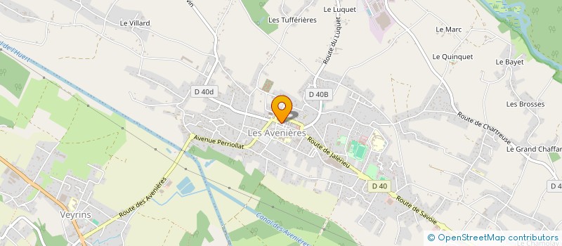 localisation de l'entreprise MONSIEUR DAVID RACT RANGAIN  LES AVENIERES VEYRINS-THUELLIN