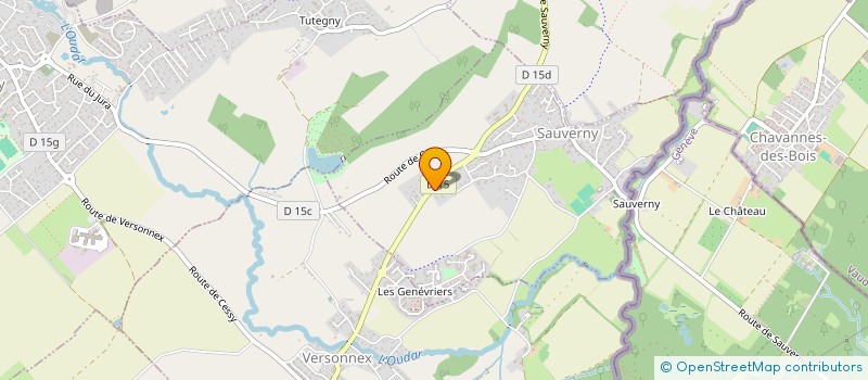 localisation de l'entreprise MONSIEUR DAVID RAGOT  SAUVERNY