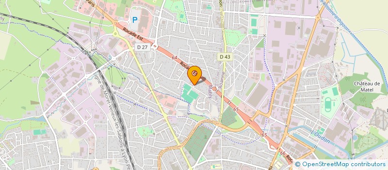 localisation de l'entreprise MONSIEUR DAVID RAILLARD  MABLY