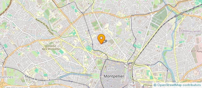 localisation de l'entreprise MONSIEUR DAVID RAINARD à MONTPELLIER