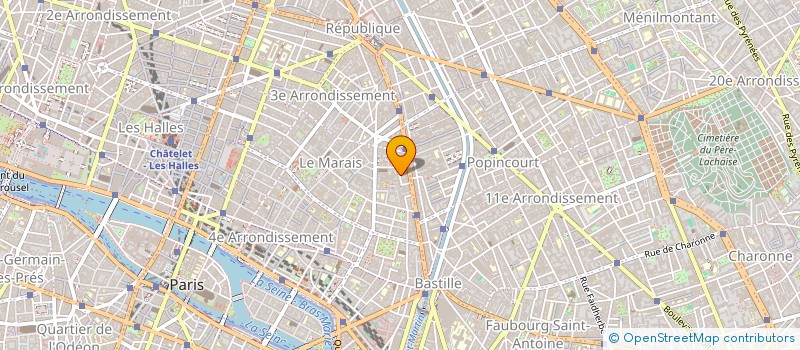 localisation de l'entreprise MONSIEUR DAVID RALITERA  PARIS