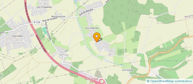 localisation de l'entreprise MONSIEUR DAVID RAMOS  VENOY