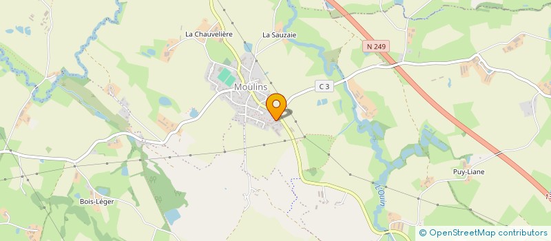 localisation de l'entreprise MONSIEUR DAVID RAMPILLON  MAULEON