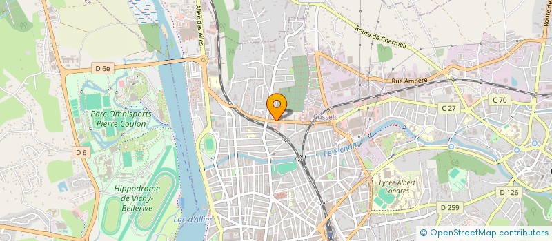 localisation de l'entreprise MONSIEUR DAVID RANAUD  CREUZIER-LE-NEUF