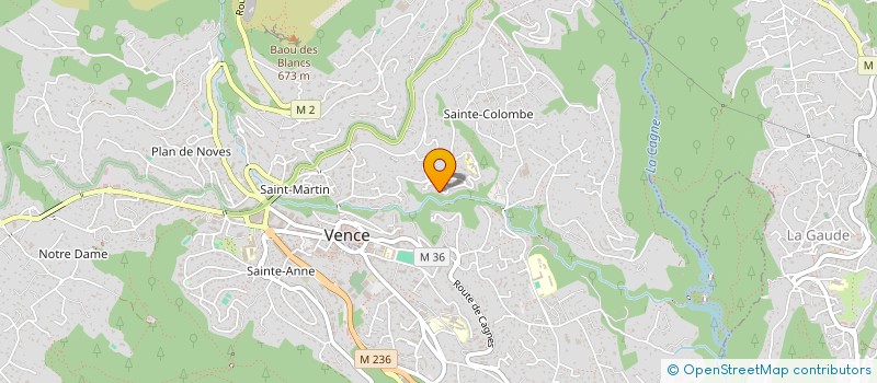 localisation de l'entreprise MONSIEUR DAVID RAPPA à VENCE