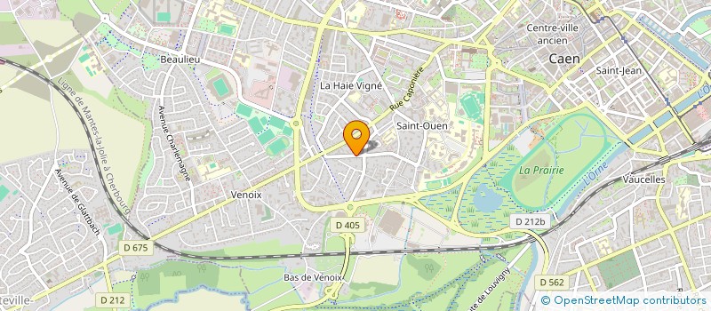 localisation de l'entreprise MONSIEUR DAVID RAULT à CAEN