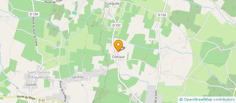 localisation de l'entreprise MONSIEUR DAVID RAYMOND  SAINT-CHRISTOLY-DE-BLAYE