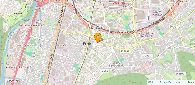 localisation de l'entreprise MONSIEUR DAVID RAYNFELD  ECHIROLLES