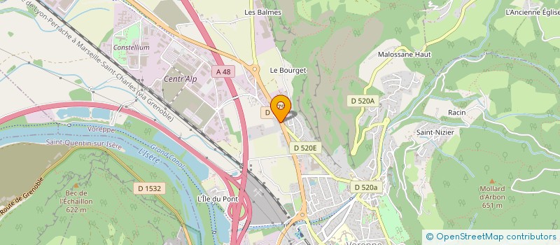 localisation de l'entreprise MONSIEUR DAVID REGNERY  SAINT-EGREVE